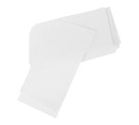 OSOLADY Lot de 25 Tapis de Toilette en Papier Absorbant Blanc, Coussinets Jetables à Absorption Rapide pour Chaise Percée de Chevet, Adaptés aux Hommes et Femmes