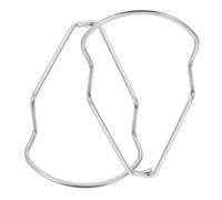 OSOLADY Lot de 2pcs Lame de Débroussailleuse pour Tondeuses Petite Pièce de Rechange pour Protège-lame de Jardin