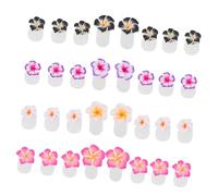 OSOLADY Lot de 32 Pièces D'écarteur Orteil Pédicure en Silicone Réutilisable et Lavable, Séparateur D'orteils pour Nail Art, pour Manucure et Prise de Photos