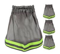 OSOLADY Lot de 4 Protections solaires réfléchissantes pour Casque de Chantier : visière, Protection de Nuque et Couvre-Joint, Accessoire de Solaire.