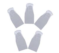 OSOLADY Lot de 5 Housses de Siège Jetables en Matériau Non Tissé, Protection Transparente pour Siège D’Avion, Voiture et Taxi, Légère et Facile à Transporter, Anti-poussière