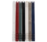 OSOLADY Lot de 7 anneaux à 8 trous pour classeur à anneaux, format B5, pour recharges de carnets, agendas et journaux intimes.
