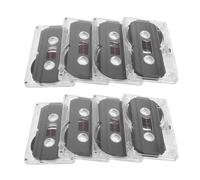 OSOLADY Lot de 8 Cassettes Audio Vierges 60 Min pour Enregistrement Standard Musique et Paroles Bandes Audio Adaptées à L'Archivage Familial et Projets Éducatifs