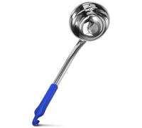 OSOLADY Louche à Soupe Inox 600ml Long Manche en Acier Inoxydable, Cuillère Suspendue Gain de Place Cuisine et Jardin