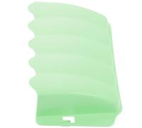 OSOLADY Mangeoire Suspendue pour Lapins Râtelier, Support Robuste en Plastique Vert, Taille Moyenne, Usage Extérieur, Compatible Panier à Foin, pour Lapins, Cochons d'Inde et Petits