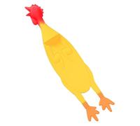 OSOLADY Marque-page en Silicone Poulet Hurlant Créatif, Fournitures Scolaires Humoristiques, Signet Dessin Animé Compact et Léger pour Étudiants, Lecteurs et Papeterie Originale