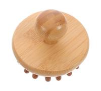 OSOLADY Masseur de Mains en Bois Marron Forme Champignon Compact et Portable pour Massage Corporel Complet Design Ergonomique Facile à Ranger