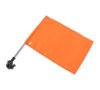 OSOLADY Mât de Drapeau Télescopique Réglable en Acier Inoxydable Portable Fixation Rapide pour Moto et Vélo, pour Balades en Plein Air Le Long des Routes Côtières