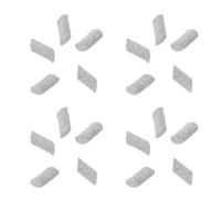 OSOLADY Médias de polissage 6 x 12 mm en céramique - Accessoires réutilisables pour amélioration de la surface des bijoux et gemmes en polissage vibratoire