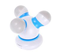 OSOLADY Mini Masseur de Cou Portatif à Vibrations USB Appareil de Massage Corporel Triangulaire Bleu Outil Compact pour Massage Dos Épaules et Taille Soulagement Musculaire