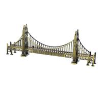OSOLADY Modèle de Pont du Golden Gate en Alliage de Zinc, Style Rétro