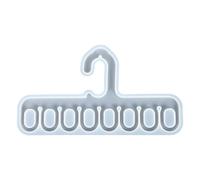 OSOLADY Moule à Crochet Suspendre Facile à Utiliser en Silicone Flexible Blanc Moule à Cintre pour DIY et Loisirs Créatifs pour Fabrication de Patères