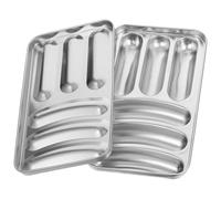 OSOLADY Moule à Saucisson en Acier Inoxydable 304, Ustensile Cuisine Sûr et Facile à Utiliser, Cuisine Maison ou Hôtel, Couleur Argenté Style Aléatoire