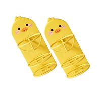 OSOLADY Organisateur de Maquillage 2Pcs Support Éponge Murale Rangement Compact Porte-Éponge Ventilé Design Pratique pour Filles pour Vanity Éponge Maquillage Décoratif