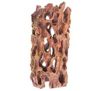 OSOLADY Ornement en Résine Naturelle pour Aquarium 10 Cm Cachette Creuse de Racine d'arbre Réaliste pour Crevettes et Poissons Accessoire Décoratif Sécurisé pour Aquarium Tropical