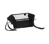 OSOLADY Panier de Poussette Oxford Rangement Inférieur pour Accessoires Garçon Fille Organisateur Pratique et Résistant Facile à Installer pour et Buggy Noir Petit Modèle