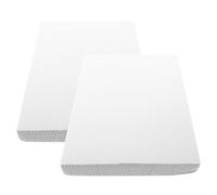 OSOLADY Panneau de Mousse Blanc 2pcs Outil de Transformation de Paysage en Polystyrène Design Unique et Artisanat Soigné pour Diorama Soi-même pour Création de Mini Jardin