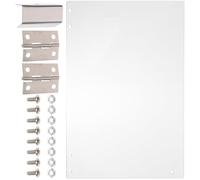 OSOLADY Panneau de Remplacement en PVC Épais pour Machine à Popcorn, Accessoire pour Portes Gauche et Droite, Adapté aux Machines à Popcorn pour Collation