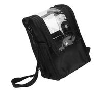OSOLADY Paquet Professionnel de Maquilleuse en Tissu Noir Capacité et Nettoyage Facile, pour Usage Personnel et Utilisation en Plateau de Tournage