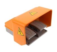 OSOLADY Pédale double pour machine - Contrôleur industriel à pédale avec protection - pneumatique étanche pour la sécurité des outils électriques