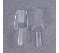 OSOLADY Pelles à Glace Thé Protéines Lot de 10 en Plastique Transparent, Mini Doseurs Légers et Polyvalents pour Restaurant et Événements
