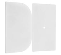 OSOLADY Plaque de Renfort en Acier Blanc pour Moniteur, Support Solide et Sûr, Installation Pratique pour Sessions de Travail et Renforcement de Bureau