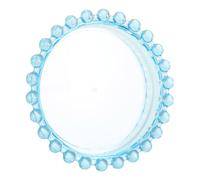 OSOLADY Plateau De Tri Plastique Transparent Pour Art Des Plateau De Rangement Avec Bord Perlé Organisateur De Strass Bijoux Outil Pratique Pour Activités Manuelles Et Rangements