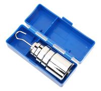 OSOLADY Poids de Laboratoire à Fentes en Acier, Ensemble de Masses Support pour Expériences Scolaires, Adapté aux Cours de Physique au Collège