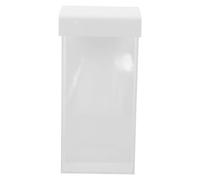OSOLADY Porte-brochures Mural en Acrylique Transparent - Présentoir pour Magazines, livrets, Cartes, Marque-Pages - Fournitures pour la Maison, Le Bureau et Les commerces - 25 x 11 x 5 cm
