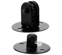 OSOLADY Poulie de Fixation au Plafond en Fer Antirouille 2 Pièces Suspendre de Lampe, Accessoire de Levage pour Lustre, Roue Rainurée pour Installation Flexible et Remplacement Pratique