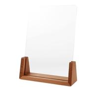 OSOLADY Présentoir Mural à Clous en Acrylique et Bois, Accessoire Manucure Pratique et Portable, pour Salons et Usage Personnel, Design Simple et Installation Facile