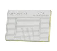 OSOLADY Règle pour Platine Vinyle Outil de Mesure Azimuth Transparent pour Calibration de Bras de Lecture et