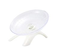 OSOLADY Roue d'exercice Silencieuse pour Hamster Jouet à Disque en Plastique Taille Moyenne Équipement de Jeu pour Petits Animaux Domestiques