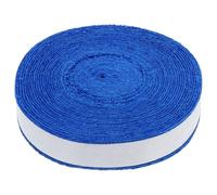 OSOLADY Ruban Adhésif Antidérapant pour Grips de Tennis Bleu, Bande Absorbante Anti-Transpiration en Polyester Élastique, Rouleau pour Poignées de Raquette, Accessoire Sportif Polyvalent