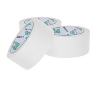 OSOLADY Ruban Adhésif en Papier Kraft Blanc 3 Rouleaux, Haute Résistance, Facile à Écrire, pour Emballage et Fermeture de Cartons D'expédition