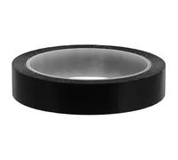 OSOLADY Ruban Adhésif Noir Pet Haute Température pour Masquage et Blocage de Lumière Led, Facile à Appliquer et Retirer, pour Routeurs LED et Panneaux Électroniques