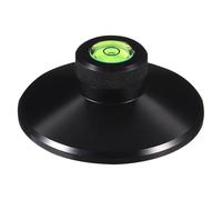 OSOLADY Stabilisateur Niveau en Alliage de Disque D'aluminium Métallique Aviation Noir à Bulle pour Réduire et Platines Vinyles