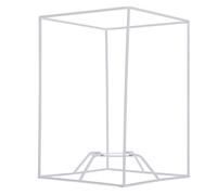 OSOLADY Support D'abat-jour DIY en Fer Blanc Robuste Surface Lisse, Cadre pour Lampe de Table Suspendre Plafond, pour Projet D'éclairage Personnalisé