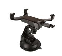 OSOLADY Support de Tablette pour Voiture Rotation à 360°, Angle de Vue Réglable en Abs Noir, Porte-navigateur sans Utilisation des Mains pour Voyage en Voiture