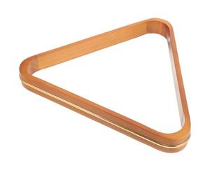 OSOLADY Support de Trépied en Bois de Pin pour Billard Cadre Triangulaire Léger et Stable Râtelier Pratique pour Boules de Billard pour Amateurs