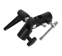OSOLADY Support Pivotant en Métal pour Flash Adaptateur Pied d'Éclairage et Trépied, Fixation Type H pour Parapluie et Boîte à Lumière, Adapté la Photographie de Studio
