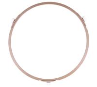 OSOLADY Support Rotatif pour Plateau Tournant de Four à Micro-ondes 2 Pièces, Anneaux en Plastique 3 Roues, Diamètre 14 Cm, Résistant aux Hautes Températures, Remplacement pour Platine