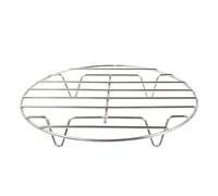 OSOLADY Support Vapeur Inox Grille de Cuisson Vapeur 30 CM Pieds 5 CM - Multifonction pour Cuisson Vapeur et Refroidissement - Accessoire pour Cuisine, Cuit-vapeur et Casseroles