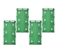 OSOLADY Supports Mousse de Fleur Rectangulaires 6 Griffes, Lot de 4 Ventouses Robustes pour Compositions, Décoration Table Mariage et Voiture
