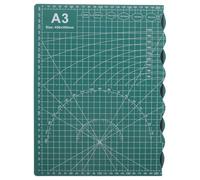 OSOLADY Tapis de découpe auto-cicatrisant - Planche double face de 42 x 30 cm avec quadrillage métrique pour les arts et les loisirs créatifs - Format A3 pour le bricolage, la découpe, la couture