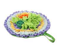 OSOLADY Tapis de Recherche de Nourriture en Peluche pour Cochons d'Inde et Hamsters, Tapis d'Éveil Interactif pour Petits Animaux en Cage