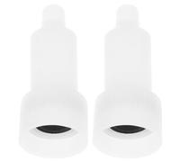 OSOLADY Têtes de Distributeur de Savonnette en Plastique Robustes Lot de 2 350ml Blanc Pièces de Rechange Adaptées aux Écoles et Médicaux pour Distributeur