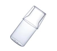 OSOLADY Théière Verre Résistante avec Tasse pour Pot à Lait Pratique pour Jus Thé Usage Domestique et Restauration