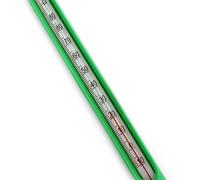 OSOLADY Thermomètre en à Portable Plastique Sol pour Jardin | Mesure de Température du Sol, Usage Compost et Plantation, Plage 10 à 110°