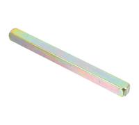 OSOLADY Tige Carrée de Transmission pour Serrure Porte Intérieure en Fer, Résistante à L'usure, Fonctionnement Fluide, Adaptée Bureau et Magasin, Design Moderne